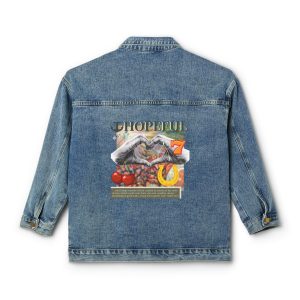 Hopeful Faith & Hope Ether 12:4 Infertility Journey Scripture Denim Jacket