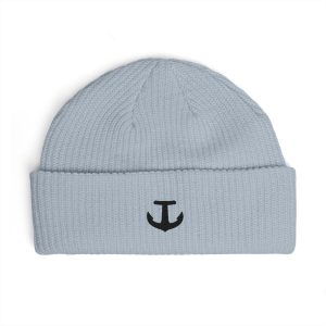 HOPEFUL Journey Embroidered Anchor Cuff Beanie