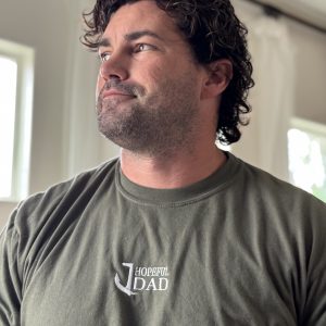 Hopeful DAD Infertility Support T-Shirt — Encouraging Fertility Journey Tee