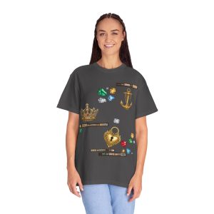 Jeff’s First Love Song T-Shirt — “Reach Back Down” Lyrics Graphic